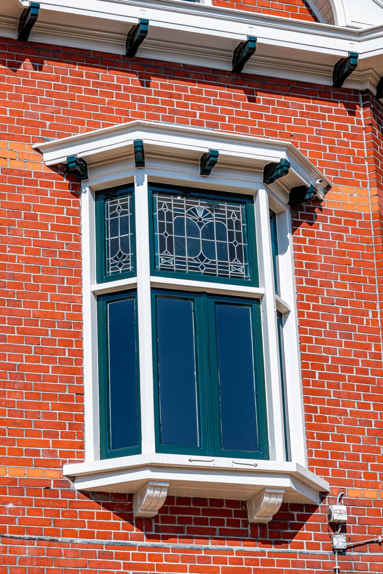 Glaszetten glas in lood